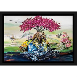 Framed Plaque - Love Earth (8X10)