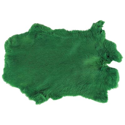 Medium Rabbit Fur - Green