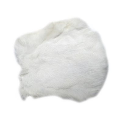 Medium Rabbit Fur - White