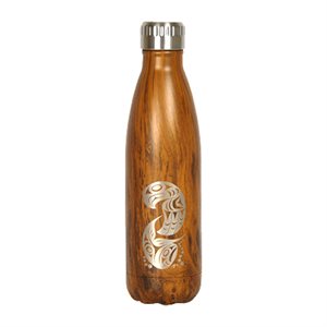 Insulated Bottle - Eagle Sharing Salmon