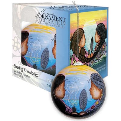 Glass Ornament - Sharing Knowledge