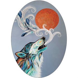 Sticker - Cree Wolf Call