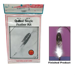 Deluxe Single Quilled Feather Kit