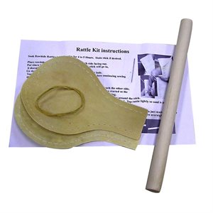 Rawhide Round Rattle Kit