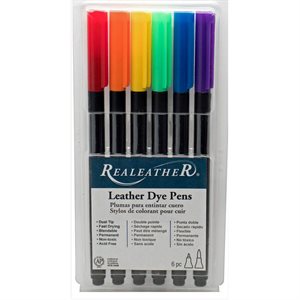 Leather Marker Pack - Earth Tones (6 Pack)