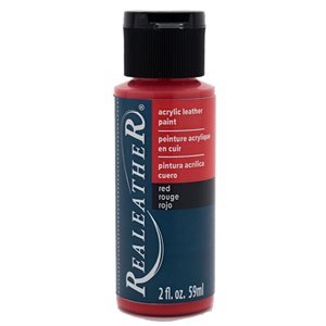Acrylic Leather Paint - Red (2 oz)