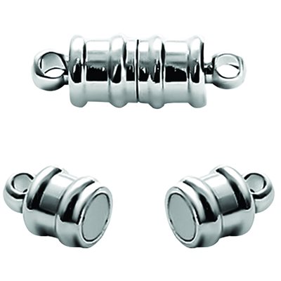 MAGNETIC CLASP - SILVER 17mm (10/Pkg)