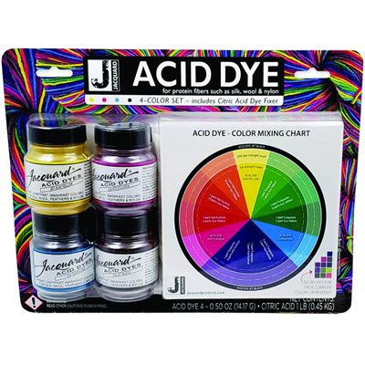 Acid Dye - 4 Colour Set
