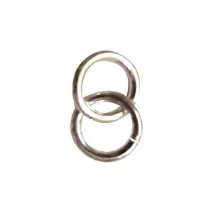 Jump Ring - Nickel (6 mm)