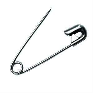 Safety Pins 2" Silver (100 per Package)
