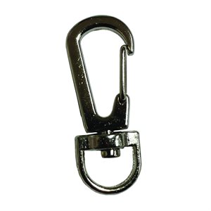 Swivel Clip Key Chain Nickel-34Mm (10 Pieces/Package)
