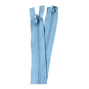 2 - Way Zippers 36" - Light Blue