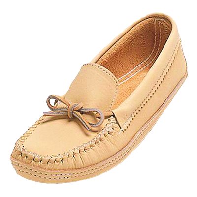Cowhide Leather Moccasin, Double Sole - Ladies Size 10