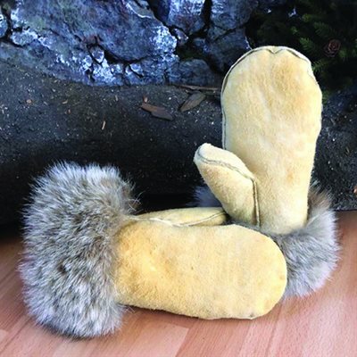 NST Mitt (Coyote Fur) - Small