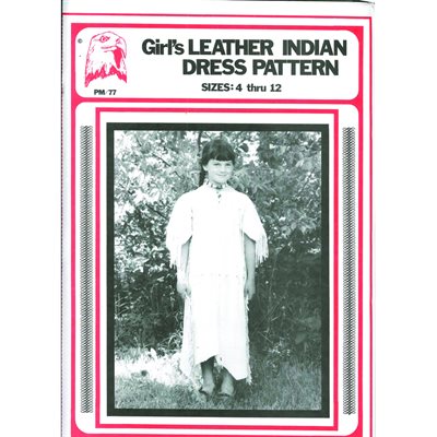 Pattern - Girl's Indian Leather Dress