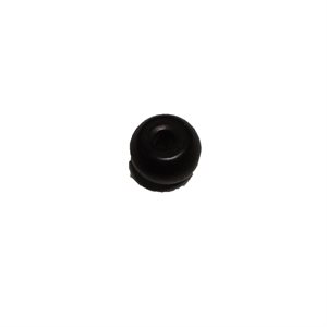 8mm Round Bone (Beads) - Black (25 pieces)