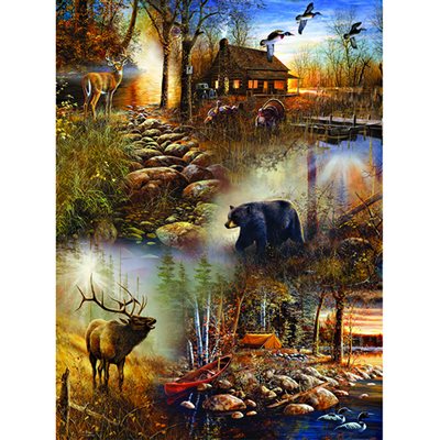 Forest Collage Puzzle (1000 Pieces)