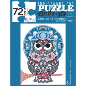 Kids Puzzle - 72 Pcs - Owl