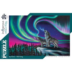 Puzzle - Sky Dance - Wolf Song - 1000 Pc 
