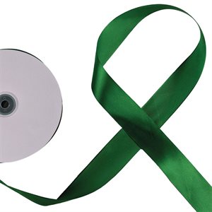 Satin Ribbon 1.5" - Green - 100 Meters/Roll