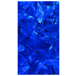 Shell Veneers - White Mop Cobalt Blue
