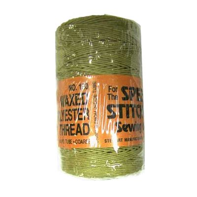 Waxed Polyester Thread - Coarse (180 yd.)
